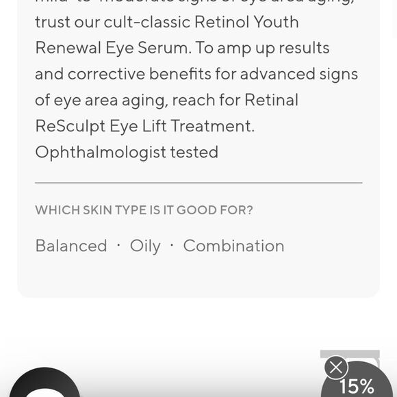 MURAD Retinal ReSculpt Eye Lift Treatment 15ml NEW IN BOX MSRP $92 - Picture 16 of 16